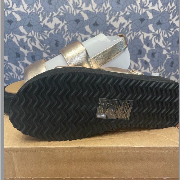 RARE OLIVER BONAS Leather Chunky Platform Sandals - Picture 8 of 9